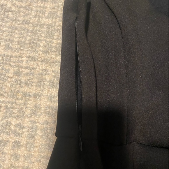 Eight Sixty Black Peplum Top - Picture 3 of 5